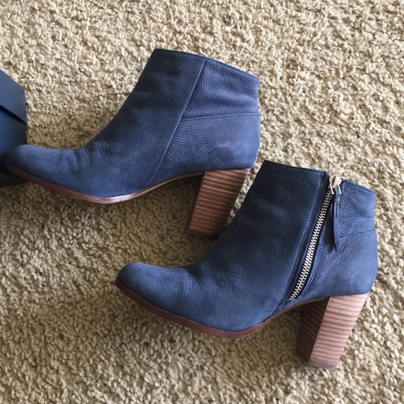Cole Haan Boots - Cole haan Davenport Bootie 6.5 blazer blue nubuck