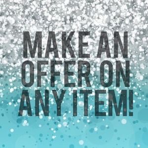 I'm willing to negotiate a fair price. :)