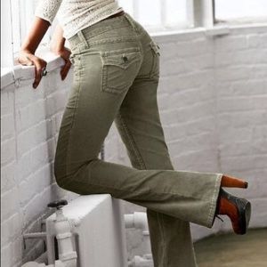 VS BLACK Low Five Flap Pocket bootcut cords