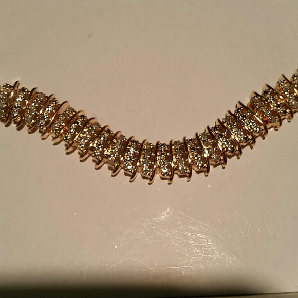 18k gold plated necklace - Picture 2 of 2
