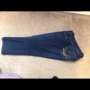 Torrid Cropped Jeans-Medium Wash