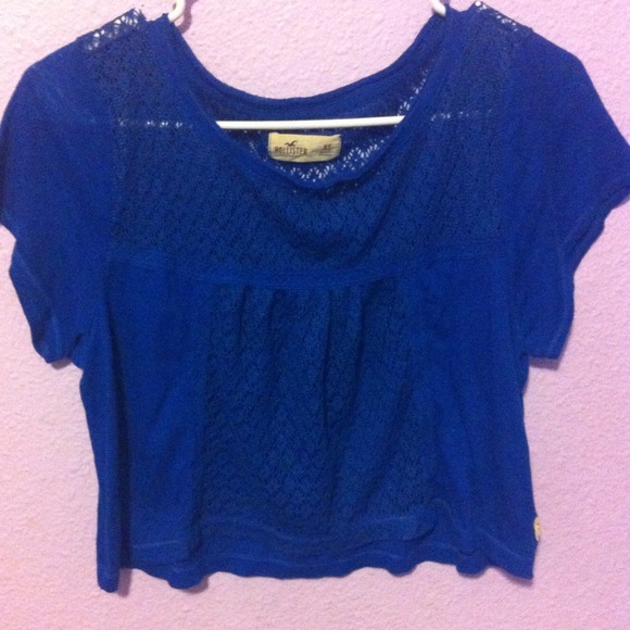 Lace crop top