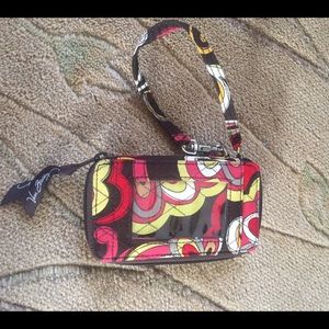 Vera Bradley cell phone wristlet