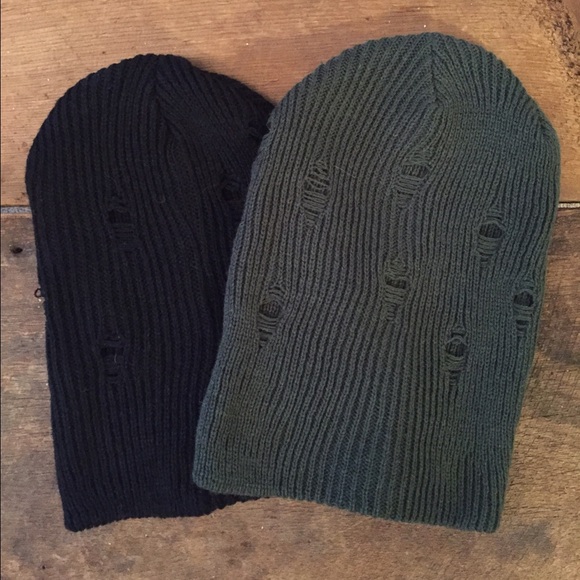 Distressed beanies