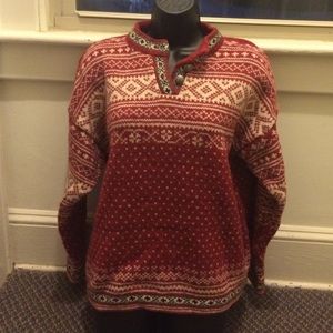 Ugly LL Bean Wool Christmas Sweater