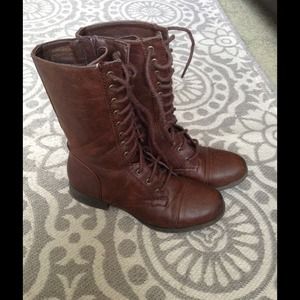 Forever 21 combat boots