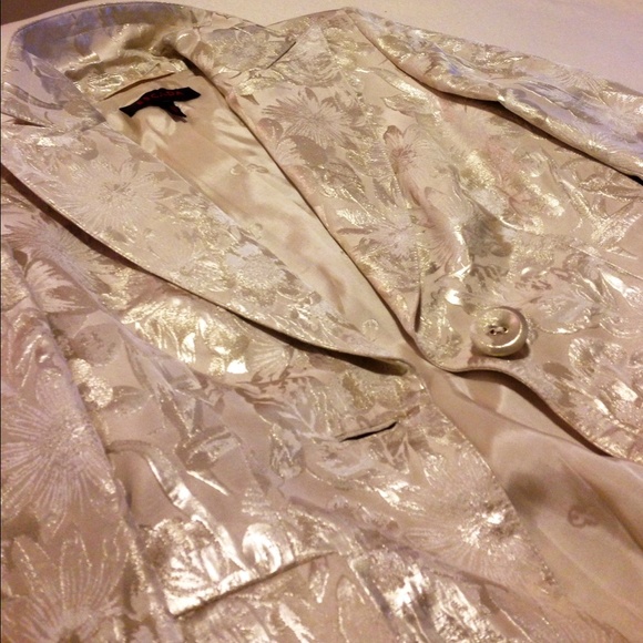 🎈SOLD Escada Black Label Metallic Blazer