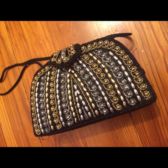Vintage 1960s Clutch Handbag - Picture 1 of 4