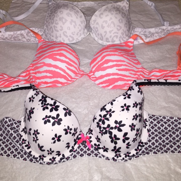 VS and PINK bras