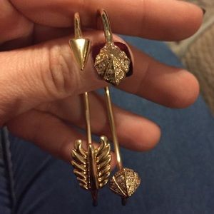 Stella & Dot Bracelets gold arrow & Eden