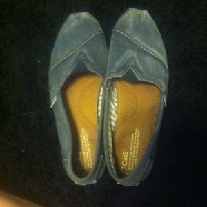 Faded denim Toms