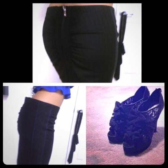 NWOT Bebe pencil skirt gorgeous