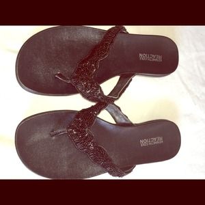 Fancy thong sandal. Kenneth Cole