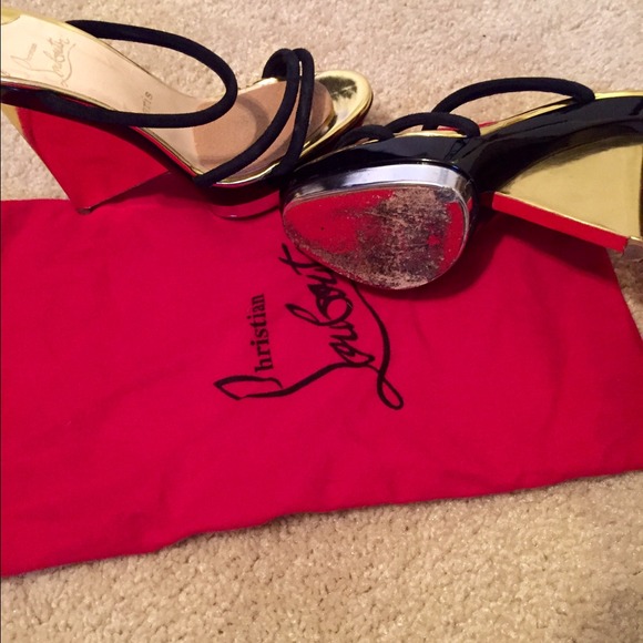 Christian Louboutin rare wedges - Picture 2 of 4