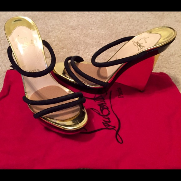 Christian Louboutin rare wedges - Picture 3 of 4