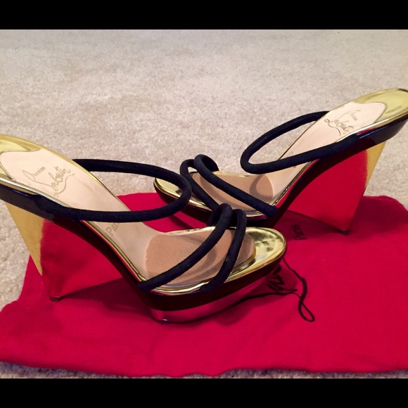 Christian Louboutin rare wedges - Picture 4 of 4