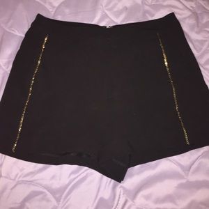 Forever 21 high waisted black shorts