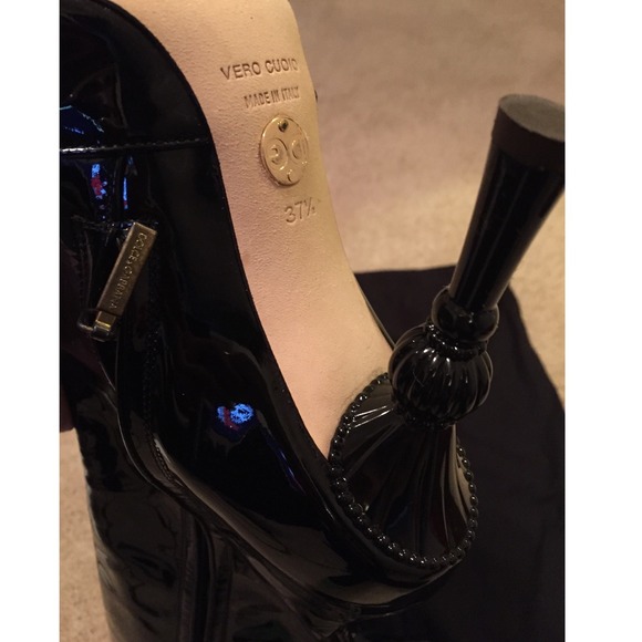 Dolce Gabbana Patent Leather Rare Boots! - Picture 4 of 4