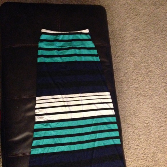 Soft flowing maxi skirt