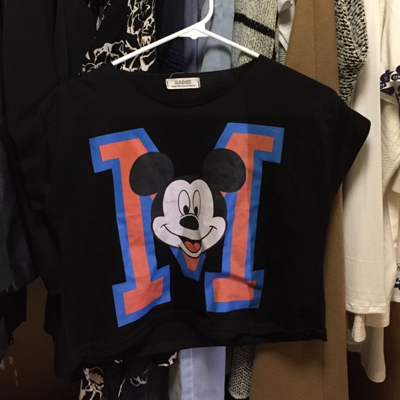 Mickey Mouse Crop Top