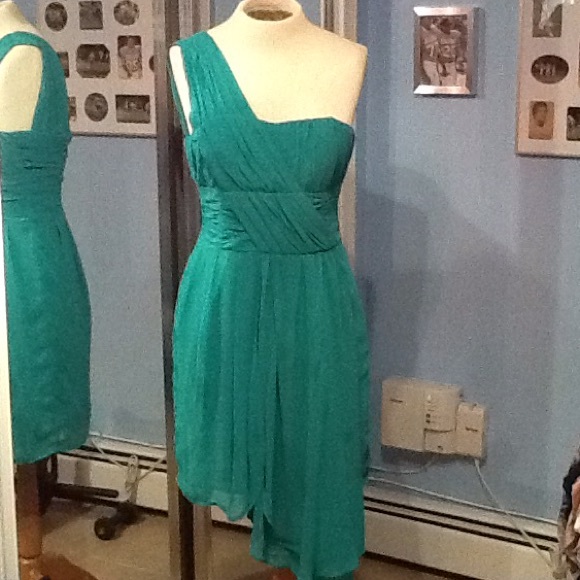 Sheer Emerald Green Dress