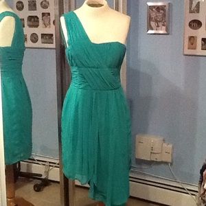 Sheer Emerald Green Dress