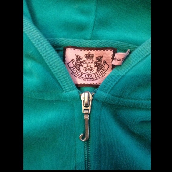 Teal Juicy Couture jacket - Picture 2 of 4