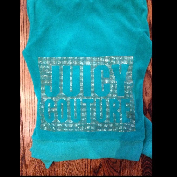 Teal Juicy Couture jacket - Picture 3 of 4
