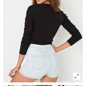American Apparel Light Easy Jean Short 🚫SOLD 🚫