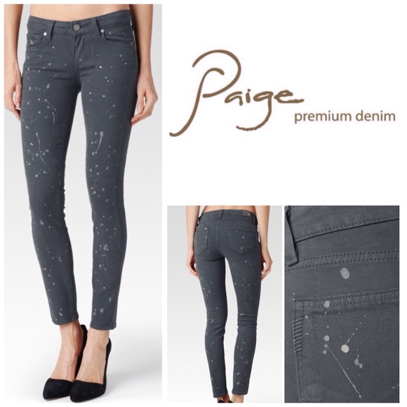 PAIGE Denim - Paige Verdugo Ankle Mid-Rise Skinny Jeans.  NWT.