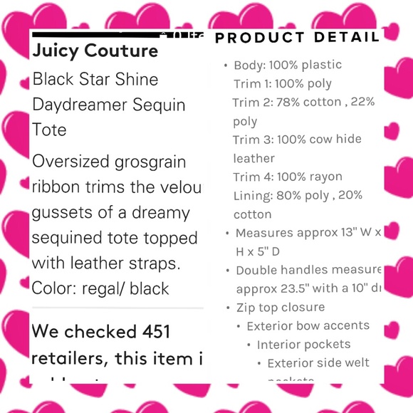 SOLDJuicy Couture StarShine Sequin Daydreamer - Picture 4 of 4