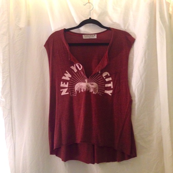 Project Social Large Cut Off T-Shirt