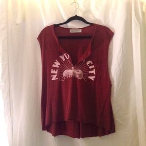 Project Social Large Cut Off T-Shirt