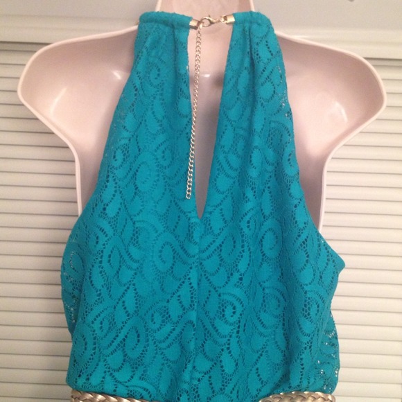 Aqua Lace Maxi - Picture 3 of 4
