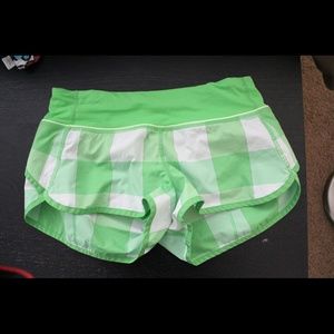 Lululemon Speed Shorts