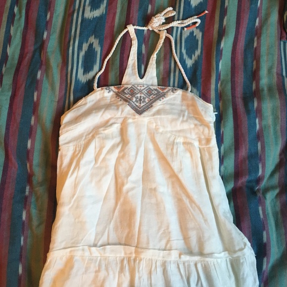 Quicksilver White Maxi Dress