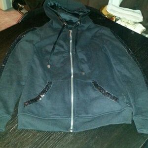 🆕Ly Listed Black Sequined Seven7 Sweater