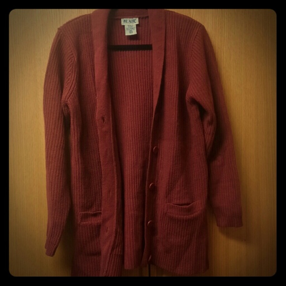 [SOLD] Soft Red Cardigan