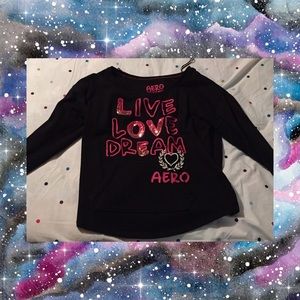 Black Aeropostale shirt