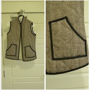 Herringbone vest