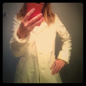 Miss Posh white peacoat