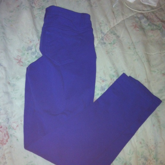 Blue & Red jeggings