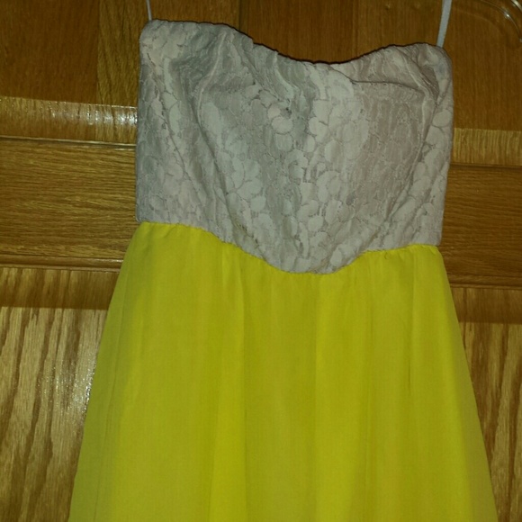Yellow dress