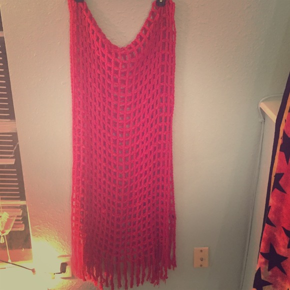 Red scarf