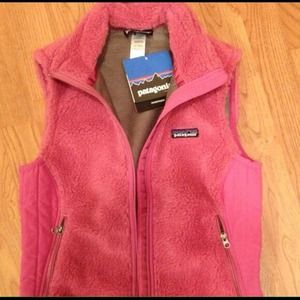 Pink Patagonia Vest