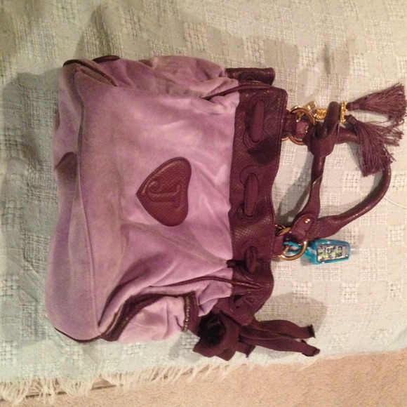 Purple juice couture bag