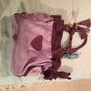 Purple juice couture bag