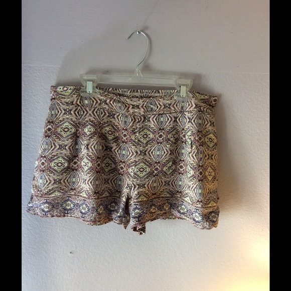 Aztec high waisted shorts