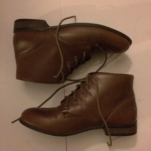 BDG Brown Ankle Booties