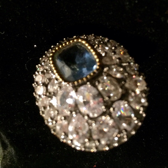 Jewelry 💍Cocktail Ring w/ Genuine Aquamarine